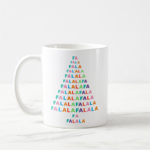 Färgrik Klassisk FA LA LA LA Säsong Kaffemugg