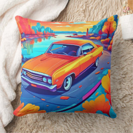 Färgrik klassisk kördesign kudde