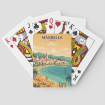 Färgrik Klassisk Marbella Spanien Resa Elegant Kon