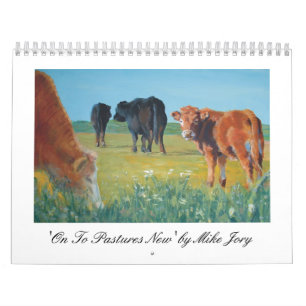 Färgrik komålningkalender kalender
