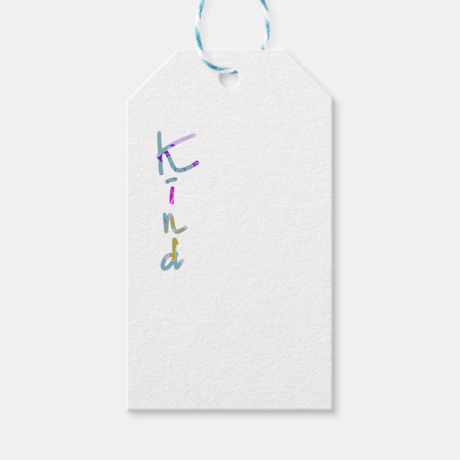 Färgrik Konstnärlig SNÄLL Typografi Inspirerande C Presentetikett (Framsidan)