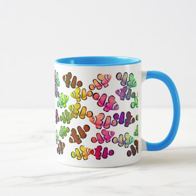 Färgrik korallrevClownfish mugg (Höger)