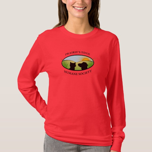 Färgrik logotyp tee shirt (Framsida)