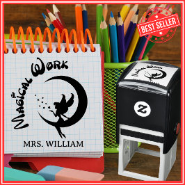 Färgrik Lovlärare Bra Jobb Betygsättning Självfärgande Stämpel