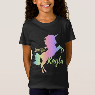 Färgrik lutningUnicorn T Shirt