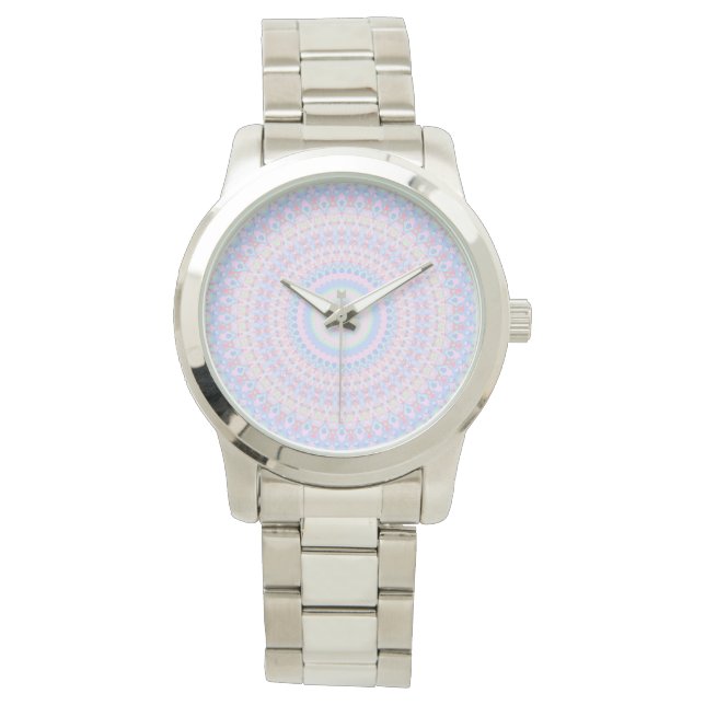 Färgrik Mandala   Armbandsur (Framsida)