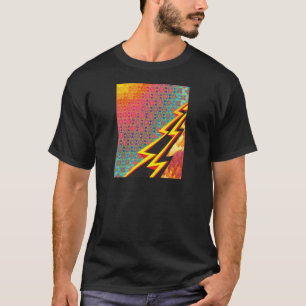 Färgrik mönsterskapelse "pråliga Gordon ", T-shirt