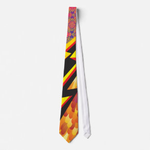 Färgrik mönstertie "pråliga Gordon ", Slips