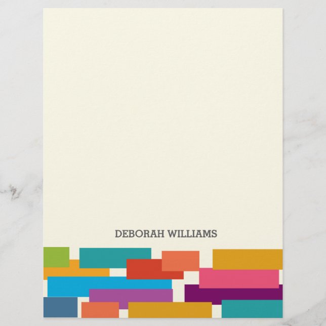 färgrik mönstrad (Framsida)