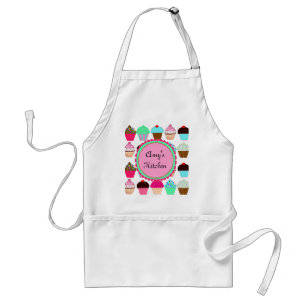 Färgrik muffins - personlig förkläde