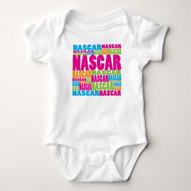 Färgrik NASCAR Tee (Framsida)