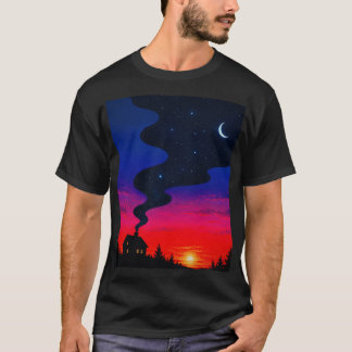 Färgrik natur t shirt