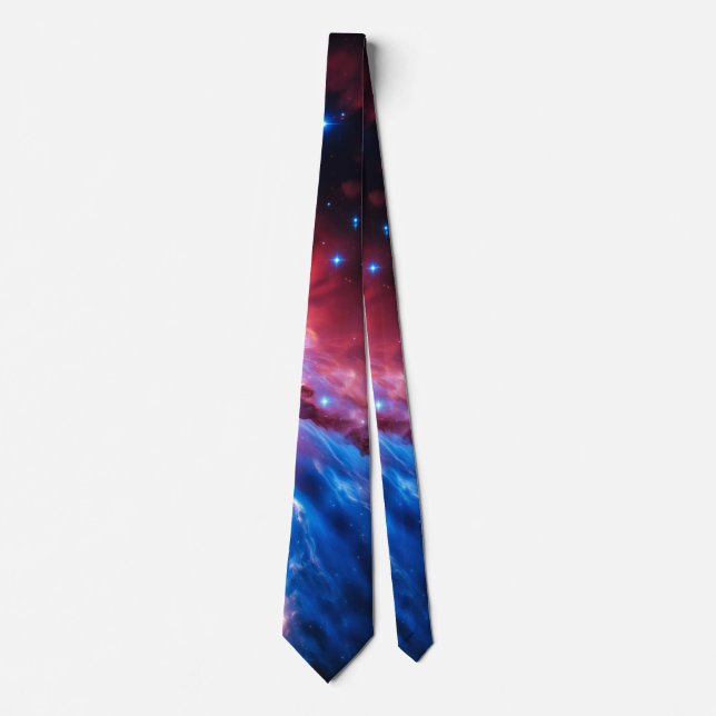 Färgrik nebulosa galax rymd stjärnor kosmos univer slips (Framsida)