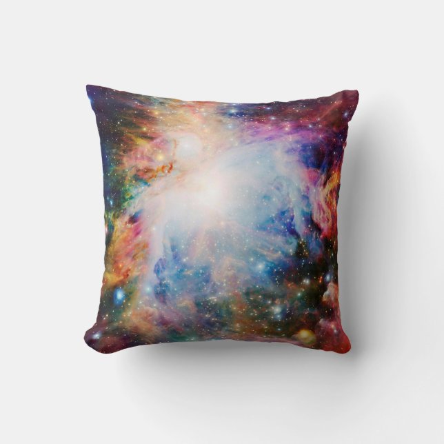 Färgrik nebulosa kudde (Framsida)