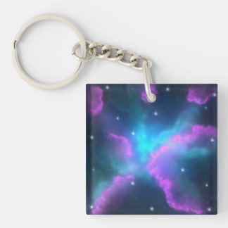 Färgrik nebulosamoln bakgrund