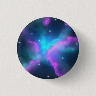 Färgrik nebulosamoln bakgrund knapp