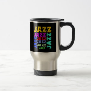 Färgrik och kall jazz resemugg