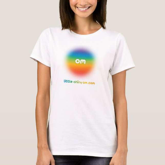 Färgrik Om-utslagsplats T-shirt (Framsida)
