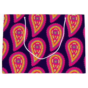 Färgrik Paisley