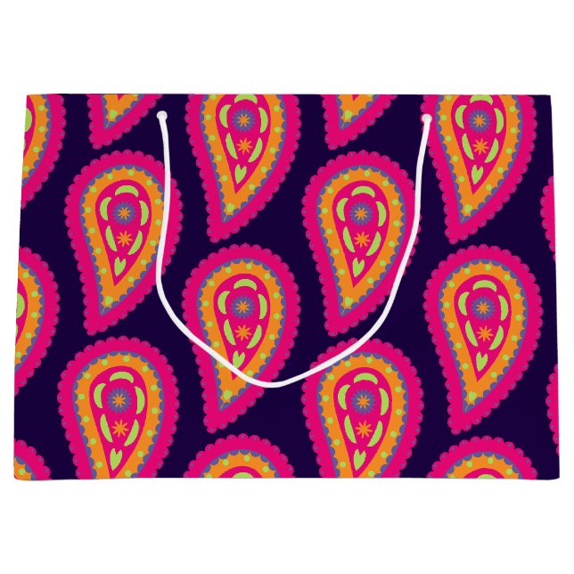 Färgrik Paisley (Framsidan)