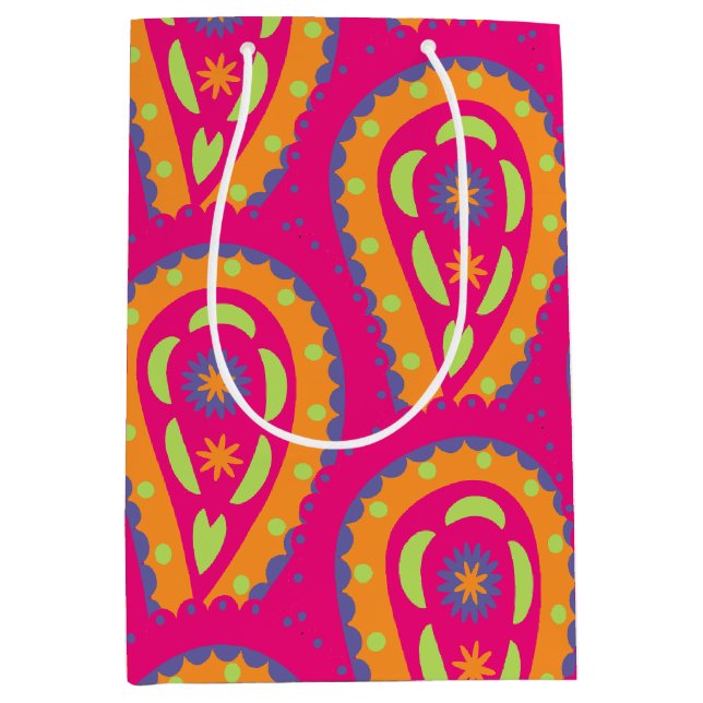 Färgrik Paisley (Framsidan)