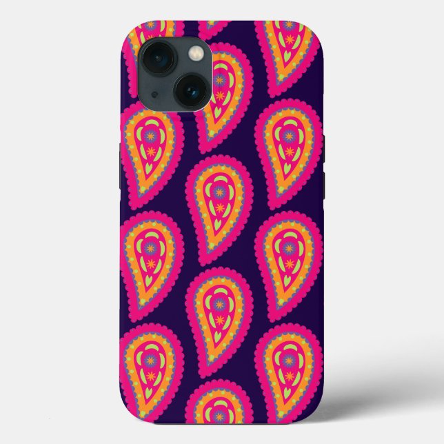 Färgrik Paisley (Baksida)