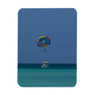 Färgrik Parasailing Magnet