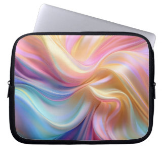 Färgrik Pastell Silke Laptop Fodral
