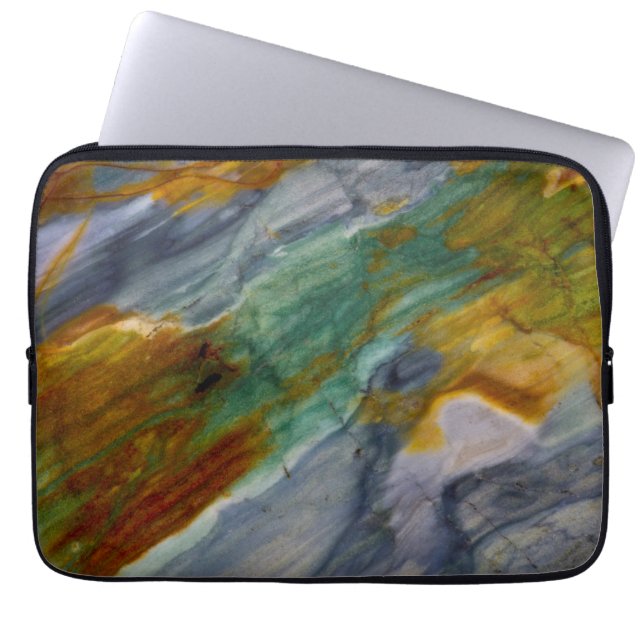 Färgrik Piute-jasper Laptop Fodral (Framsidan)