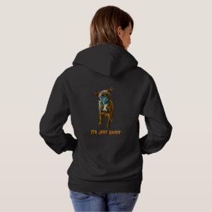 Färgrik Pop Art Hundporträtt "It's Just Dandy" T Shirt