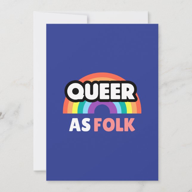 Färgrik Pride-logotyp | Kärlek & Enhetsdesign Inbjudningar (Framsida)