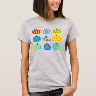 Färgrik pumpadesign t shirt