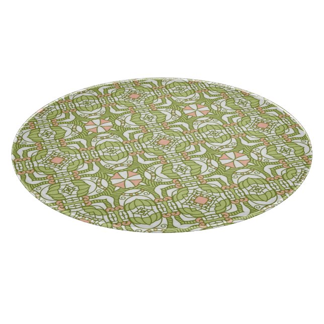 Färgrik retro mönsterbakgrund 2 (Hörn)