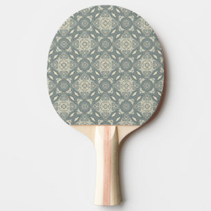 Färgrik retro mönsterbakgrund 5 pingisracket