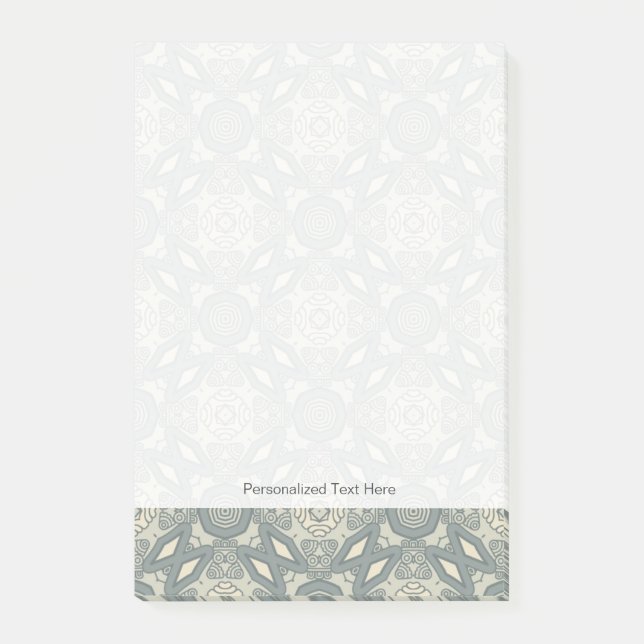 Färgrik retro mönsterbakgrund 5 post-it block (Framsida)