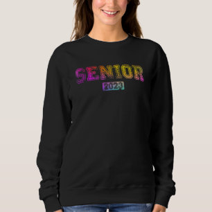 Färgrik Senior 2023  Klass 2023 Examen Vin T Shirt