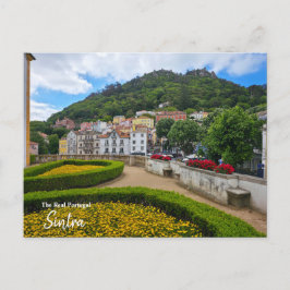 Färgrik Sintra-- Det riktiga Portugal Vykort