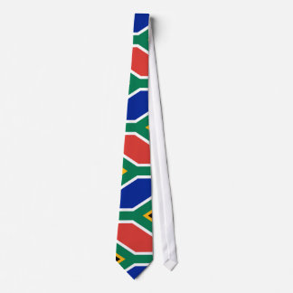 Färgrik slips för Sydafrika flagga