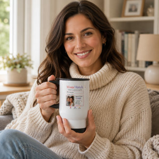 Färgrik sökstil Mamma Foto Hyllning Resemugg