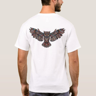 Färgrik stam- flyguggla tee shirt