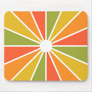 Färgrik strålmousepad, anpassade musmatta