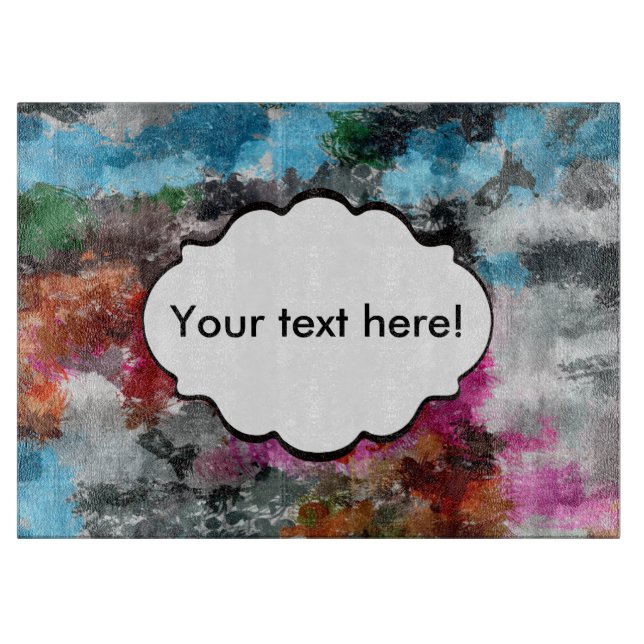 Färgrik struktur (Framsidan)