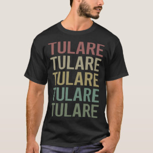 Färgrik text Tulare T Shirt