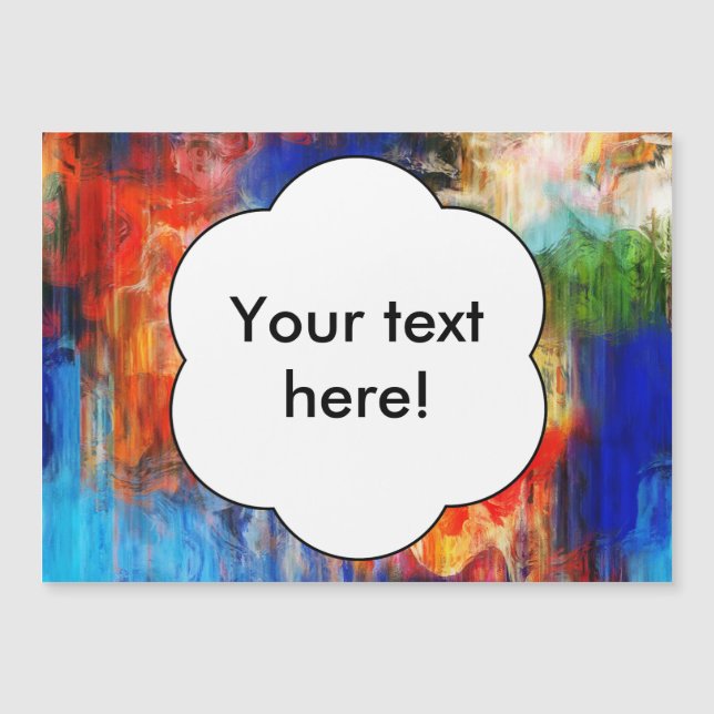 Färgrik textur (Framsida)