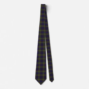 Färgrik Tie för nacke för MonogramklanMacLellan Slips