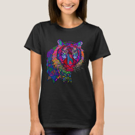 Färgrik Tiger T-Shirt