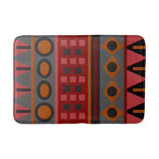 Färgrik Tribal Boho Badrumsmatta