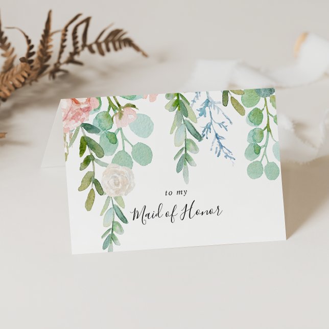 Färgrik Tropisk Blommig Bröllop Tack Kort (Skapare uppladdad)