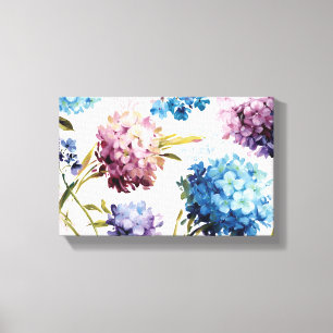 Färgrik vår blommor canvastryck