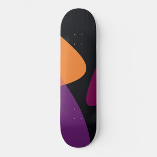 Färgrik vätska mini skateboard bräda 18,5 cm